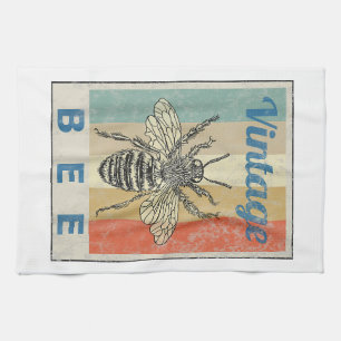 Vintage Bienenkönigin Honey Beekeeper Geschirrtuch