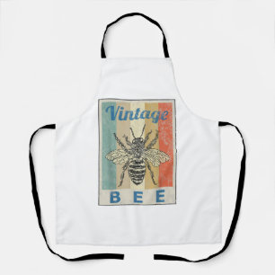 Vintage Bienenkönigin Honey Beekeeper Schürze