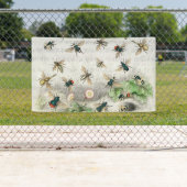 Vintage Bienenvolksköniginnen Banner (Insitu)