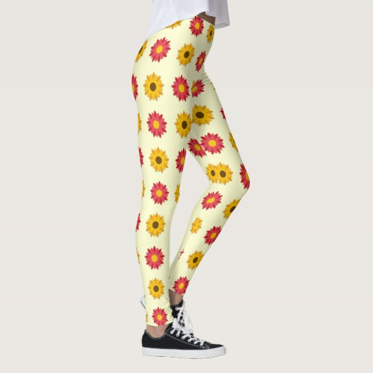 Vintage Bienenwerbung Leggings (Rechts)