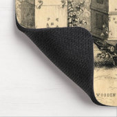 Vintage Bienenzucht Mousepad (Ecke)