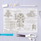 Vintage Bienenzucht Seidenpapier (Handwerk)