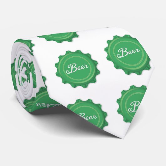 Vintage Bierflasche Krawatte (Gerollt)