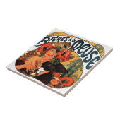 Vintage Biermuse Fliese (Seite)