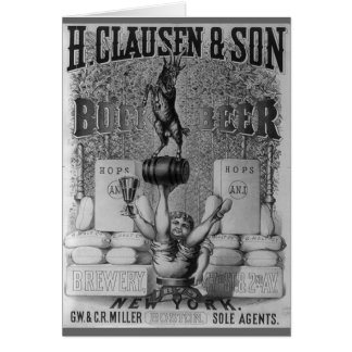 Vintage Bierwerbung