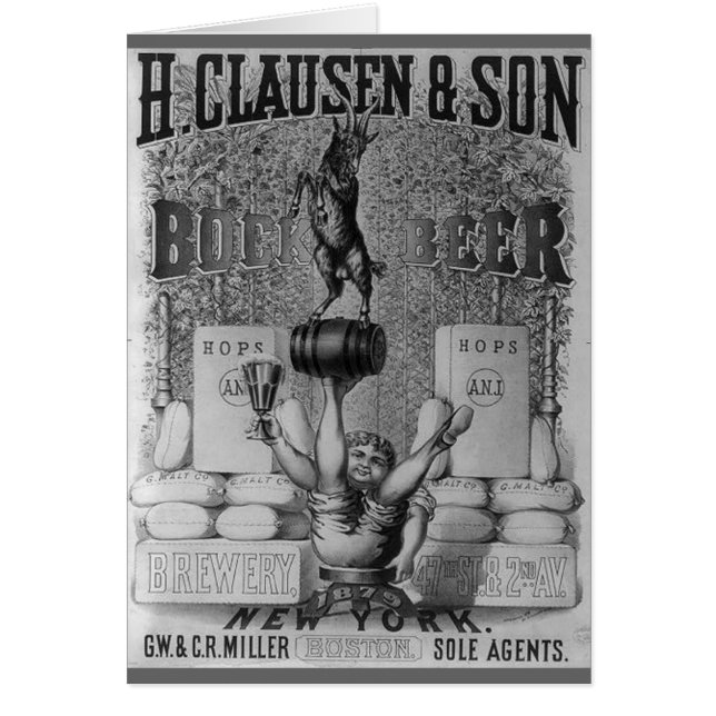 Vintage Bierwerbung (Vorne)
