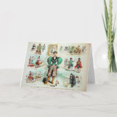 Vintage Bike note cards Karte (Rückseite)