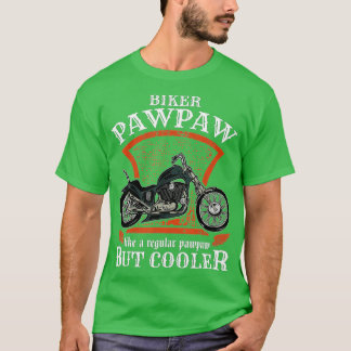 Vintage Biker-Pawpaw Retro Motorrad-Geschenk für S T-Shirt