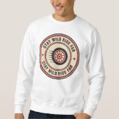 Vintage-Biker-Straßenbewegung Sweatshirt (Vorderseite)
