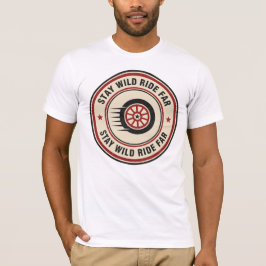 Vintage-Biker-Straßenbewegung T-Shirt