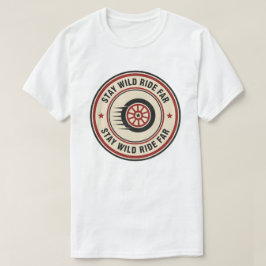 Vintage-Biker-Straßenbewegung T-Shirt
