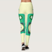 Vintage-Bild des klassischen Boom Box Leggings (Rückseite)