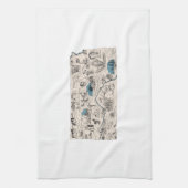 Vintage Bild-Karte Kansas Küchentuch (Vertikal)