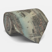 Vintage bildhafte Karte von Boston MA (1850) Krawatte (Gerollt)