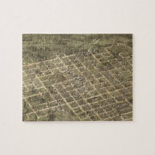 Vintage bildhafte Karte von Kolumbien Sc (1872) Puzzle