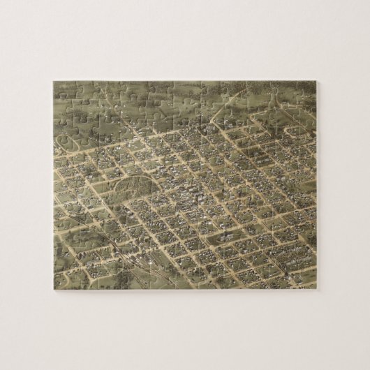 Vintage bildhafte Karte von Kolumbien Sc (1872) Puzzle (Horizontal)