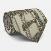 Vintage bildhafte Karte von Pittsburgh (1902) Krawatte (Gerollt)