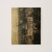 Vintage bildhafte Karte von Washington DC (1857) Puzzle (Vertikal)