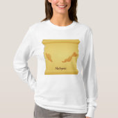 Vintage Bildrolle Malaysia Map T-Shirt (Vorderseite)