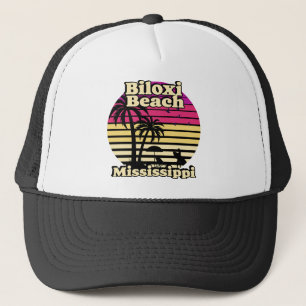 Vintage Biloxi Beach Mississippi Truckerkappe