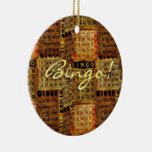 Vintage Bingo-Kartenillustrationen - Verzierung Keramikornament (Rechts)