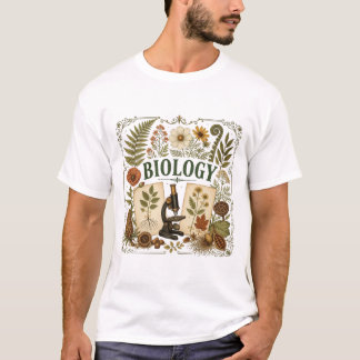 Vintage Biologie Botanische wissenschaftliche Ill T-Shirt