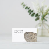 Vintage Biologistafel Visitenkarte (Stehend Vorderseite)