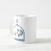 Vintage Bird Mug Kaffeetasse (Vorderseite Links)