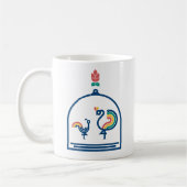 Vintage Bird Mug Kaffeetasse (Links)