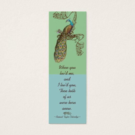 Vintage Bird-Wedding-Tags (Vorderseite)