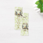 Vintage Bird-Wedding-Tags (Schreibtisch)