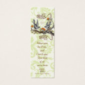 Vintage Bird-Wedding-Tags (Vorderseite)
