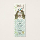 Vintage Bird-Wedding-Tags (Vorderseite)