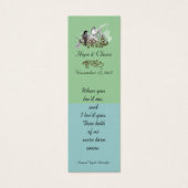 Vintage Bird-Wedding-Tags (Vorderseite)
