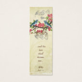 Vintage Bird-Wedding-Tags (Vorderseite)