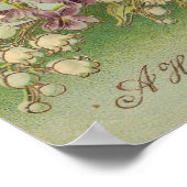 Vintage Birds Poster (Ecke)