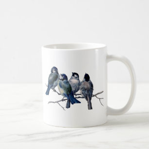 Vintage Birds wir haben Branch Kaffeetasse