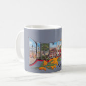 Vintage Birmingham AL Postkarten-Tasse Kaffeetasse (Vorderseite Links)