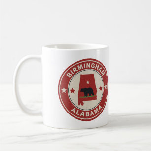 Vintage Birmingham, Alabama Geschenke Kaffeetasse