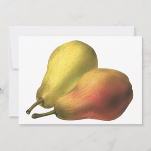 Vintage Birnen, Bio-Lebensmittel, Reife Früchte