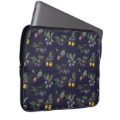 Vintage Birnen und Pflaumen Laptopschutzhülle (Vorne Rechts)