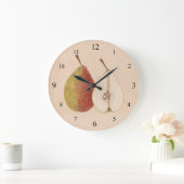 Vintage Birnenmauer Große Wanduhr (Zuhause)