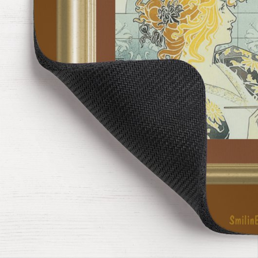 Vintage Biscuits Schokolade Delacre und Mousepad (Ecke)