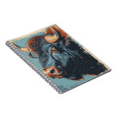 Vintage Bison Notizblock (Rechte Seite)