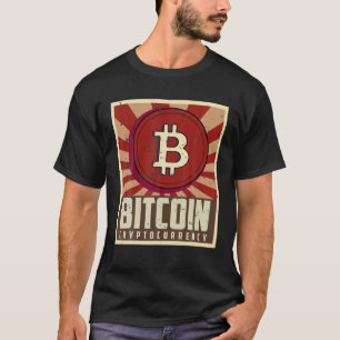Vintage Bitcoin Kryptowährung Münze BTC Hodl Grafi T-Shirt