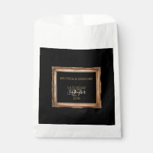 Vintage Black & Gold-Hochzeit