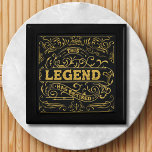 Vintage Black-Gold-Legende Erinnerungskiste<br><div class="desc">Feiern Sie stilvoll mit unserer Vintagen Black Gold Diese Legende hat die Pensionierung Geschenkboxen. Ein Hauch von glücklicher Pensionierung!</div>