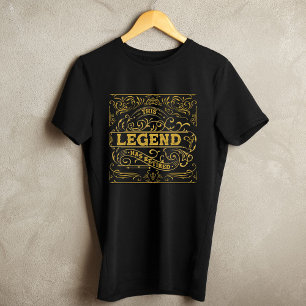 Vintage Black-Gold-Legende T-Shirt