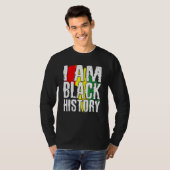 Vintage Black History Month Shirt Fist (Vorne ganz)