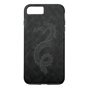 Vintage Black Smoke Drache Case-Mate iPhone Hülle